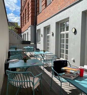 Bibliothek Außenbereich