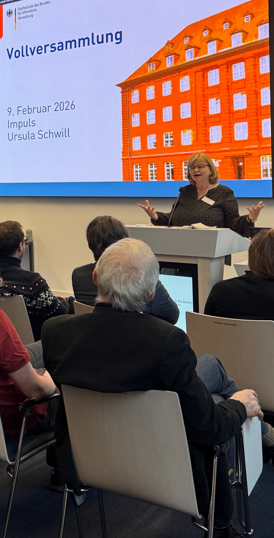 Teilnehmende im Hörsaal